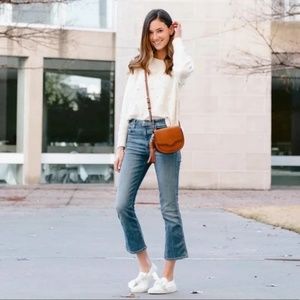 THE GREAT. The Nerd Jeans Cropped